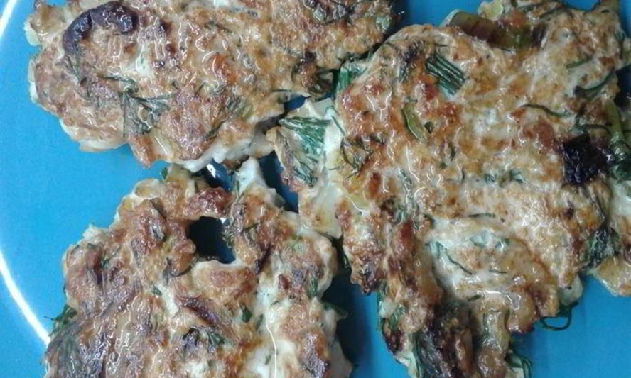 Рецепт зеленых котлет