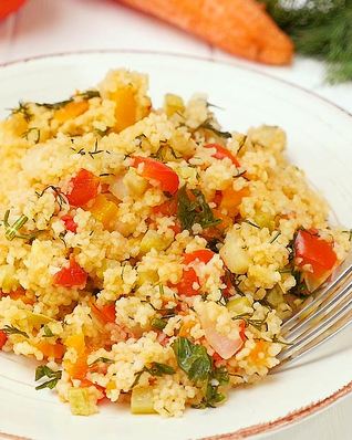 Кускус с овощами