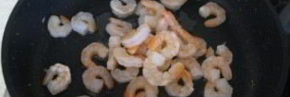 лапша по-сингапурски с креветками