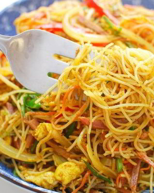 Лапша по-сингапурски