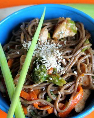 Лапша под соусом Терияки