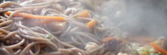 лапша под соусом терияки