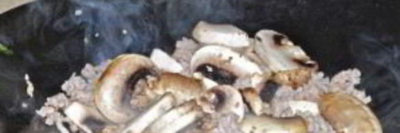 лапша с овощами в воке