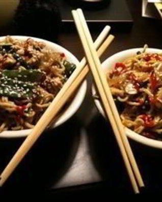 Лапша в азиатском стиле