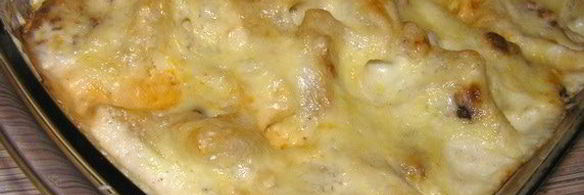 лазанья из лумакони с мясным соусом по-мексикански