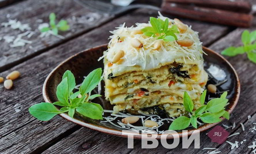 Рецепт лазаний овощная