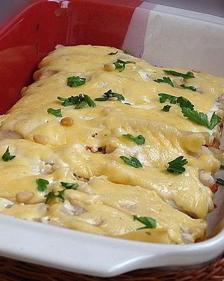 Лазанья с баклажанами