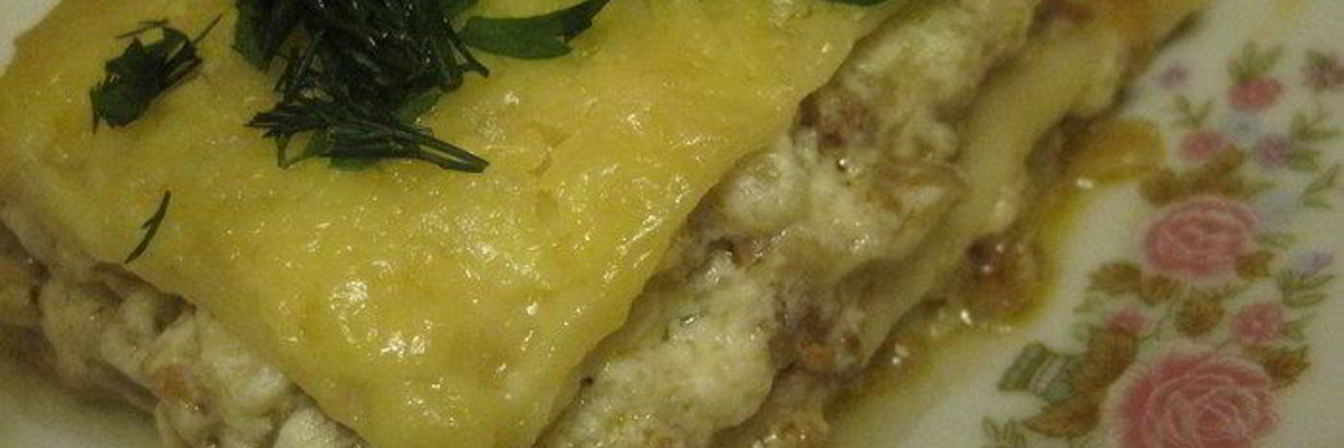 Лазанья с баклажаном