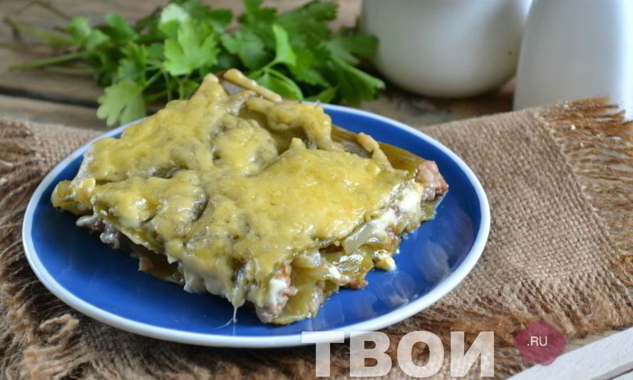 Рецепт лазаний с фаршем в духовке