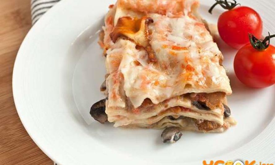 Рецепт лазаний с грибами