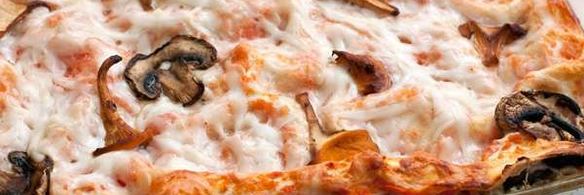 лазанья с грибами