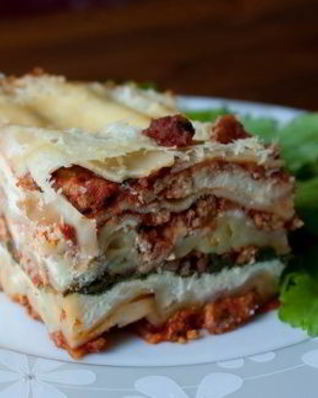 Лазанья с индейкой