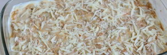 лазанья с куриным фаршем