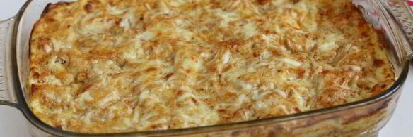 лазанья с куриным фаршем