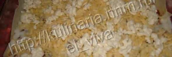 лазанья с курицей и грибами