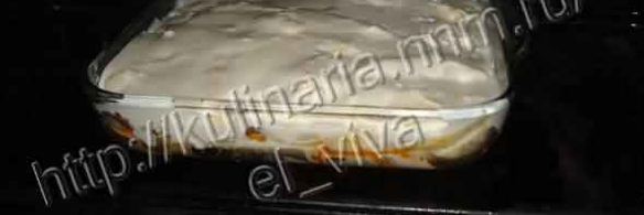 лазанья с курицей и грибами