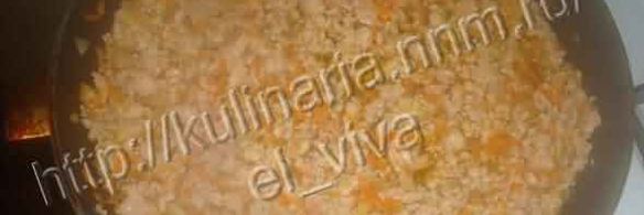 лазанья с курицей и грибами