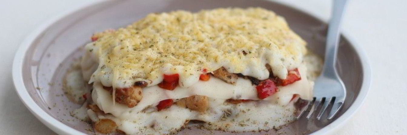 Лазанья с курицей