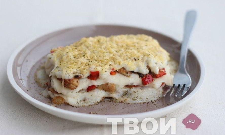 Рецепт лазаний с курицей