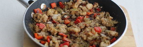 лазанья с курицей