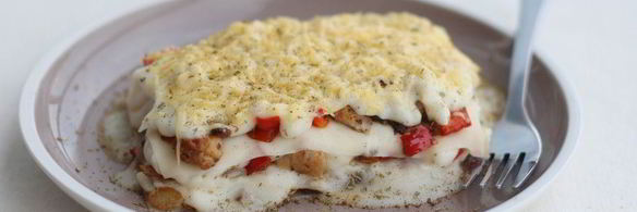 лазанья с курицей