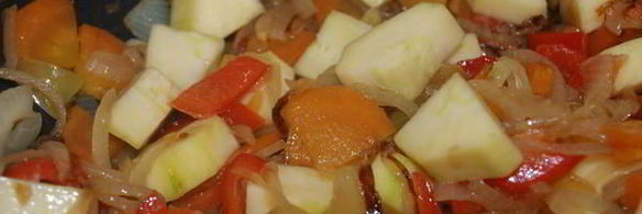 лазанья-суп с говядиной и овощами