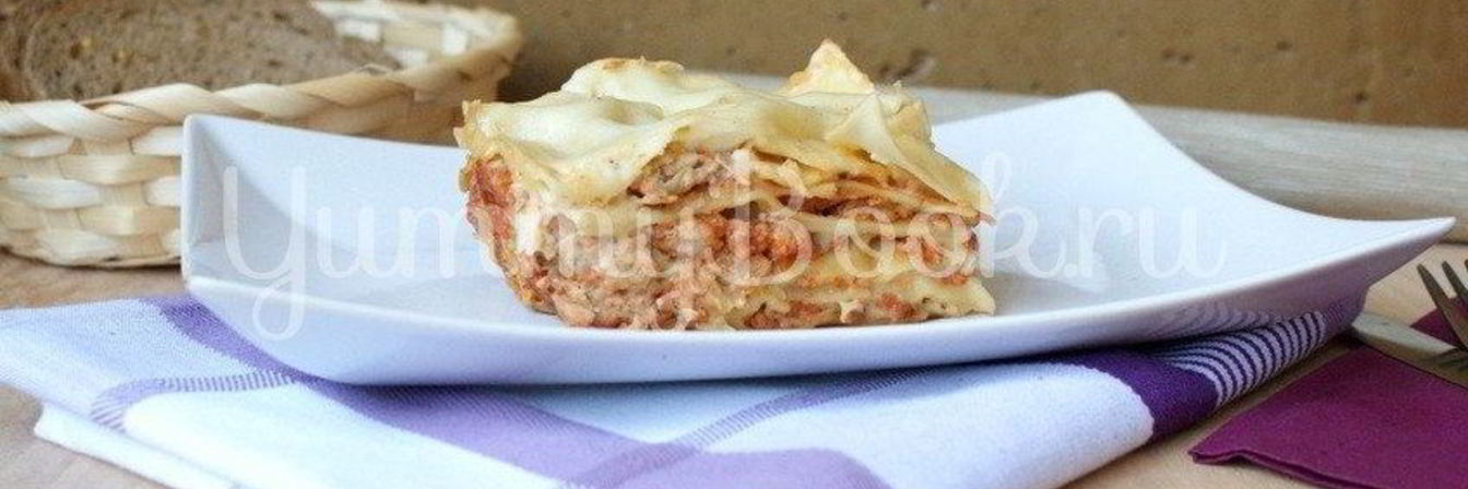 Лазанья в мультиварке