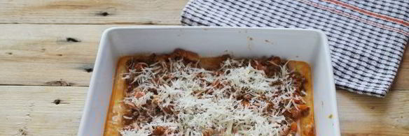 мясная лазанья