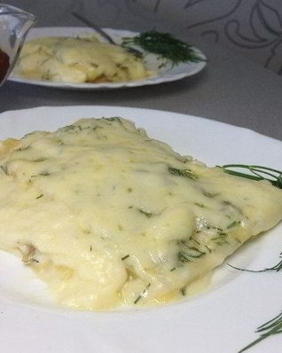 Сырная лазанья