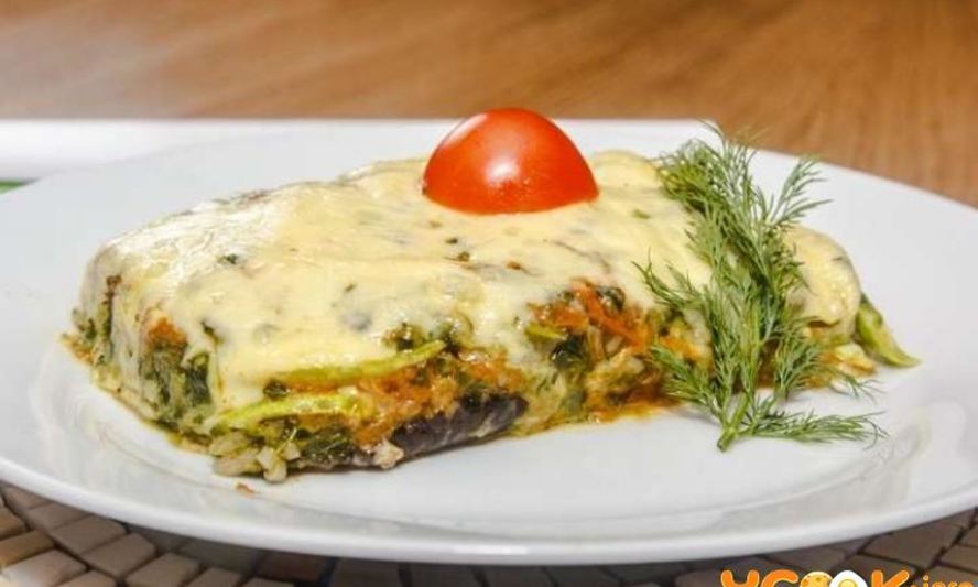Рецепт вегетарианской лазанья