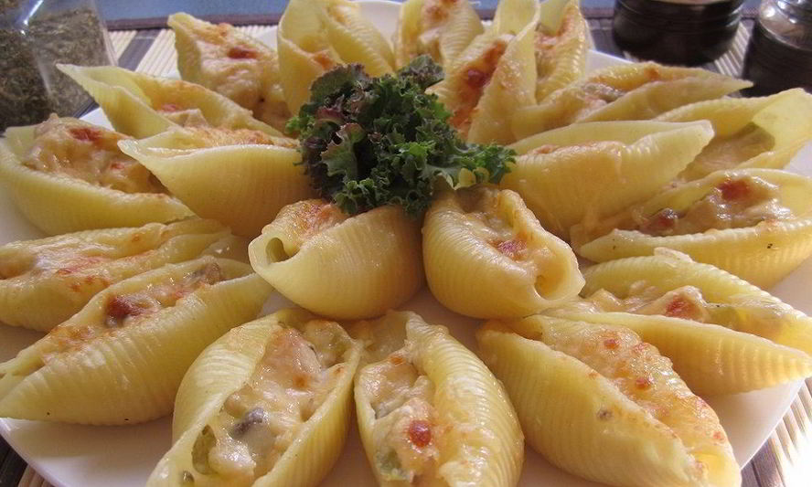 Рецепт фаршированных ракушек