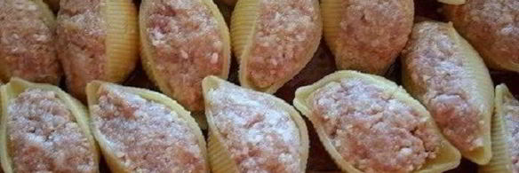 фаршированные ракушки