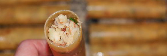 каннеллони с курицей и грибами