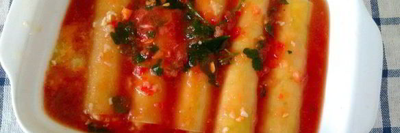 каннеллони с курицей