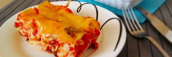 каннеллони с курицей