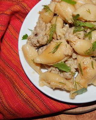 Ленивые макароны по-флотски