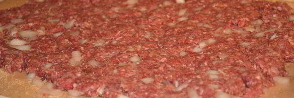 макароны по-флотски рулетом