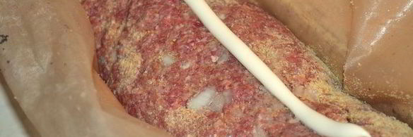 макароны по-флотски рулетом