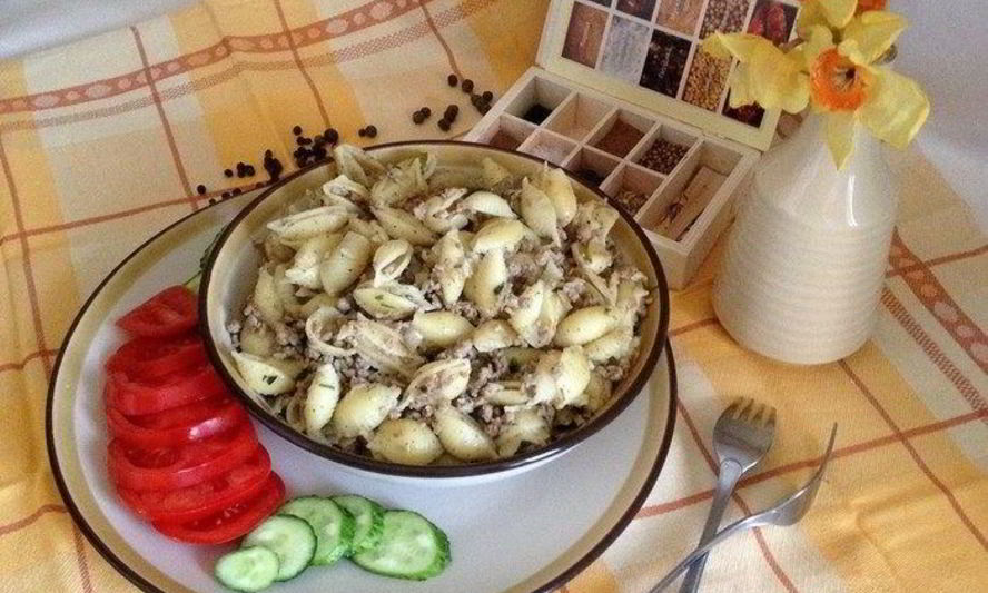 Рецепт макарон по-флотски