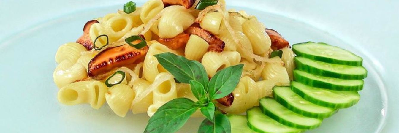 Макароны с индейкой