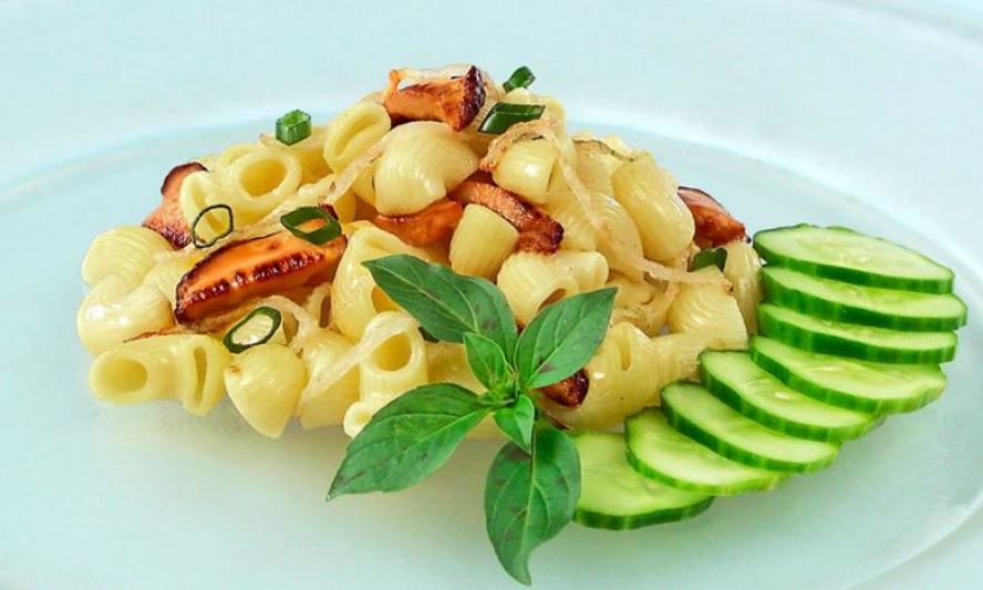 Рецепт макарон с индейкой