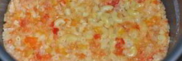 макароны с котлетами