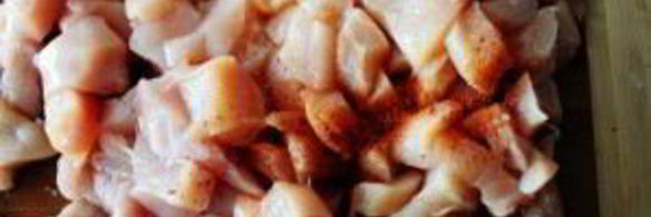 макароны с курицей и овощами