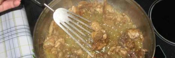 макароны с курицей