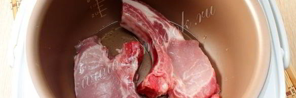 макароны с мясом в мультиварке