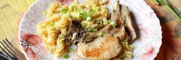 макароны с мясом в мультиварке