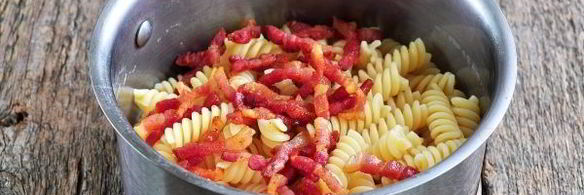 макароны с соусом карбонара