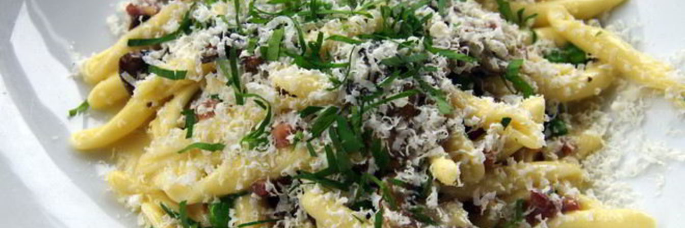 Макароны с ветчиной