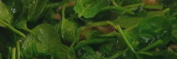 макароны со сливочным сыром и шпинатом