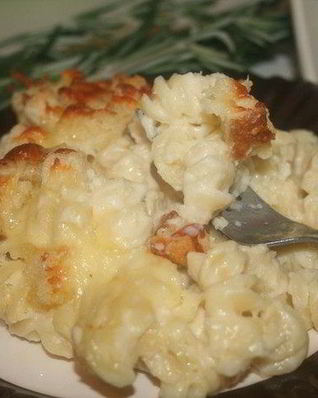 Макароны, запеченные с сыром